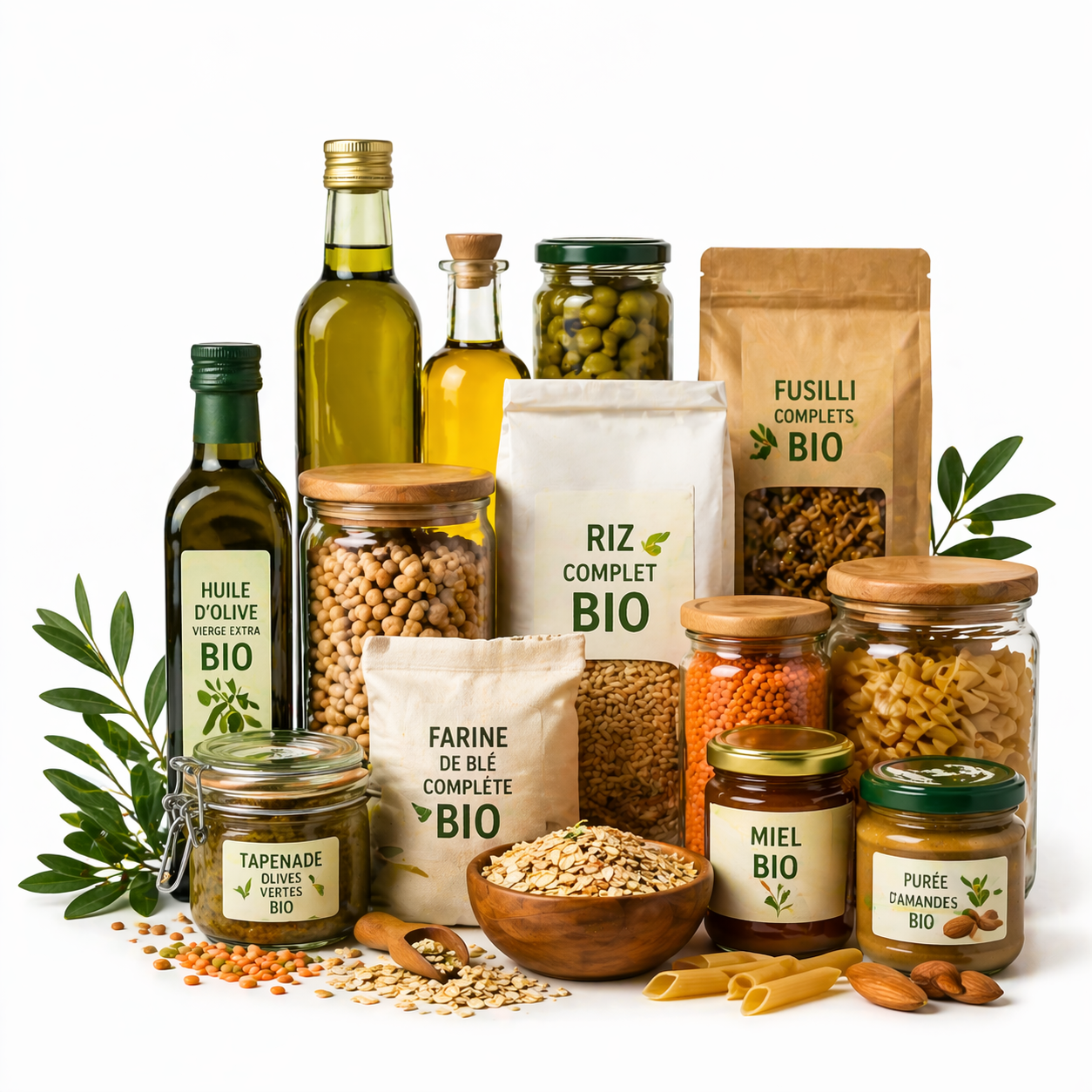 Huiles & Épicerie Bio